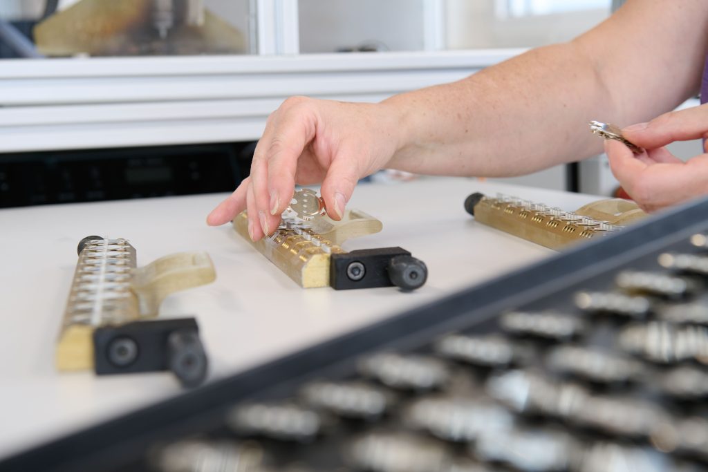 Zusammenbau der Einzelteile